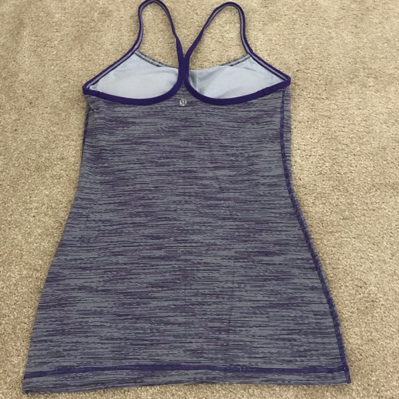 Lululemon tank top with built in pads. - Picture 2 of 5